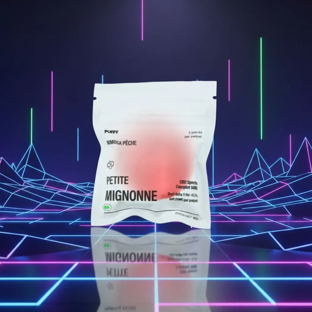 SHOPTONCBD GUMMIES PETITE MIGNONNE 50MG peche mimosa (1)