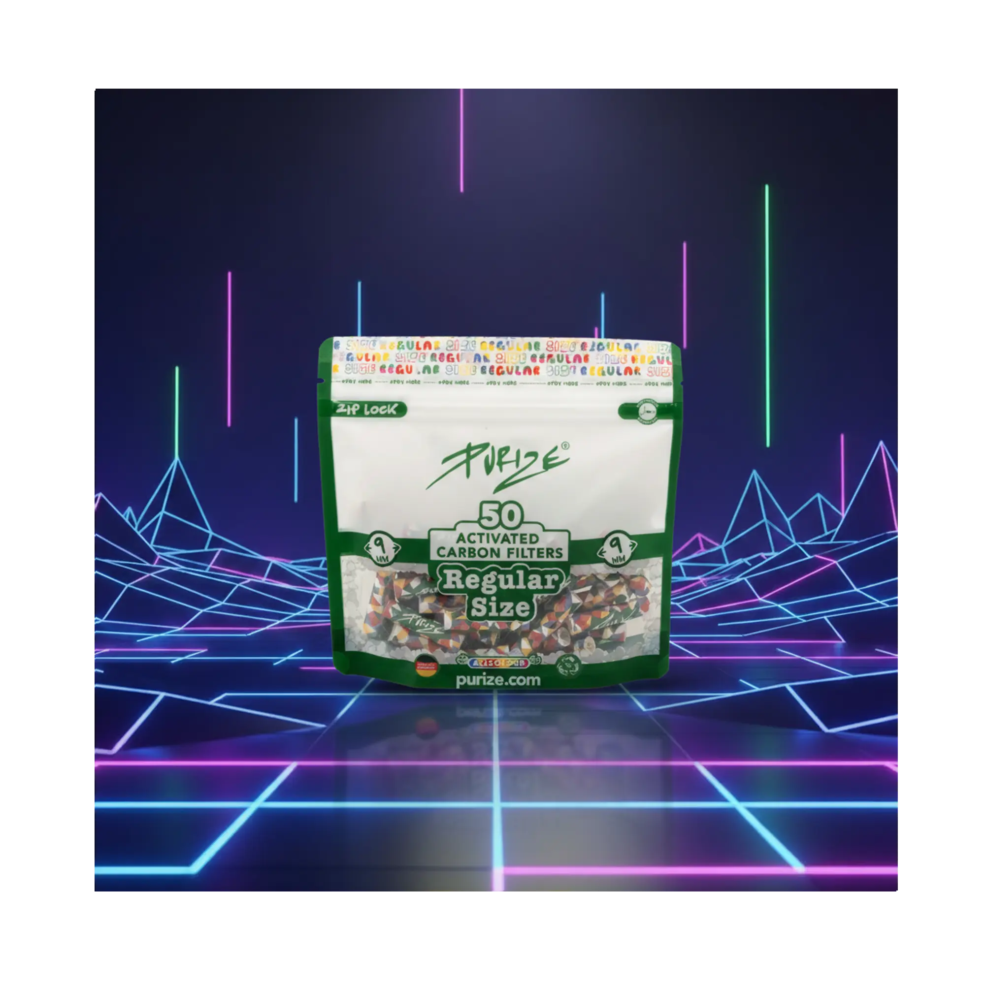 Shoptoncbd filtres à charbon actif 50 purize